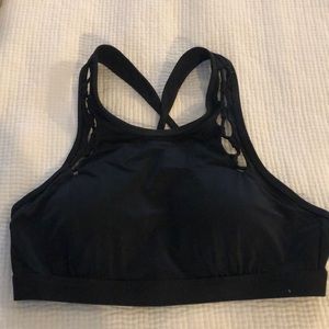 Athleta black Swim top 34B/C